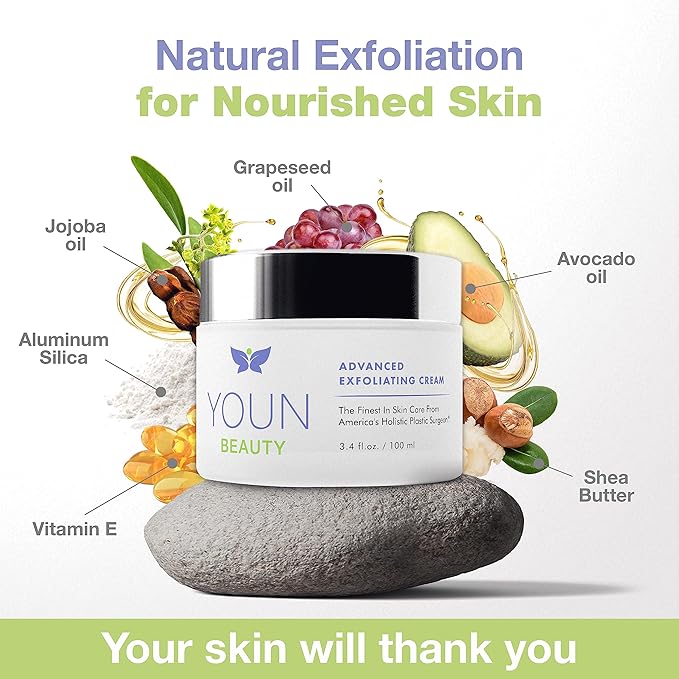 YOUN Beauty 2 Minutes 5 Years Younger Skin Care System by Dr. Anthony Youn – Anti-Aging Skincare Set: Vitamin C Serum, 2.5% Retinol Moisturizer, Green Tea Facial Cleanser & Wash-Off Exfoliating Cream